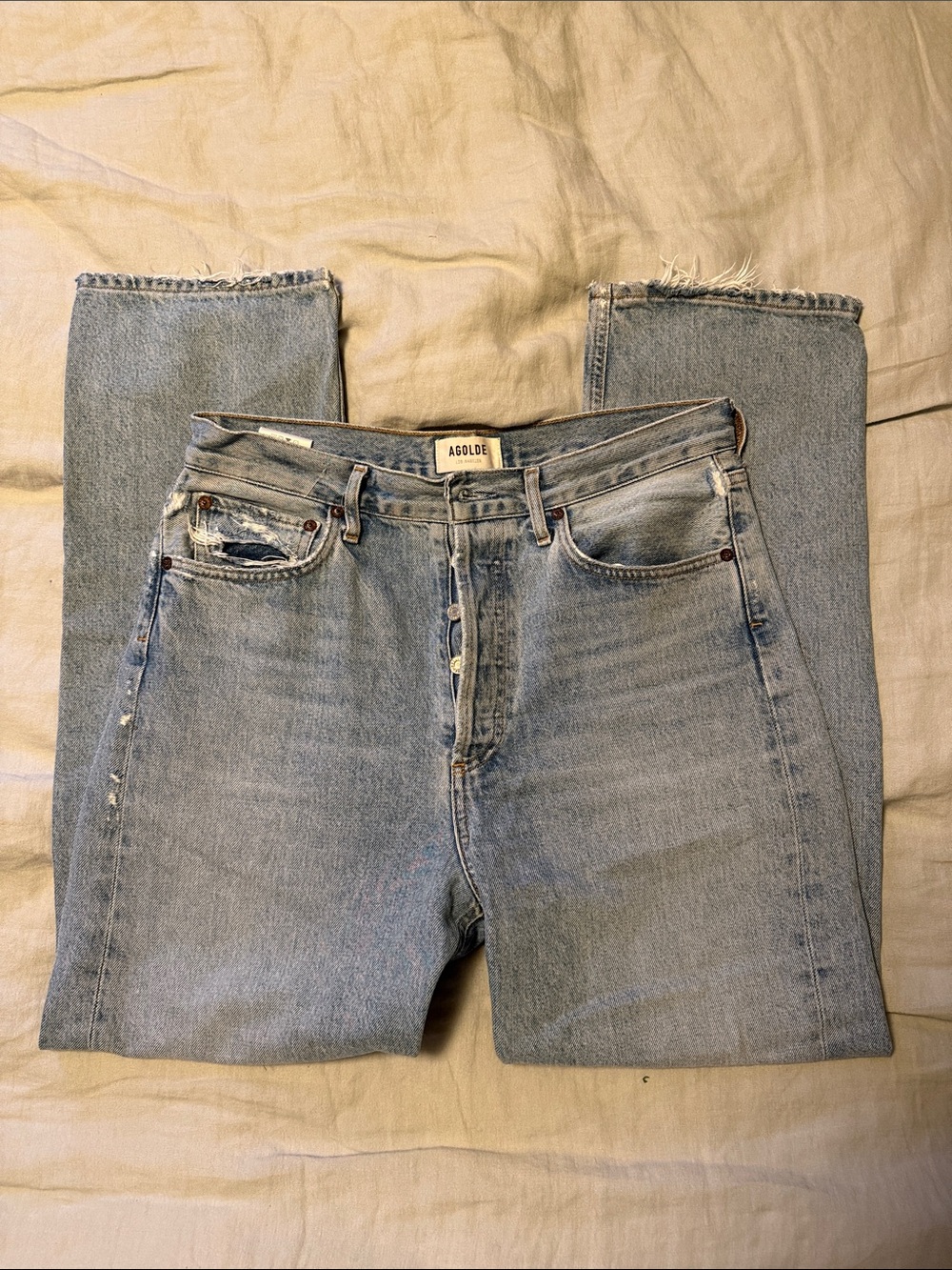 AGOLDE 90s mid rise loose jeans sz 27
